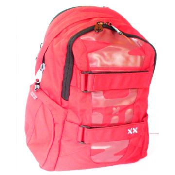 ZAINO Neon free time rosso cm32x46x23