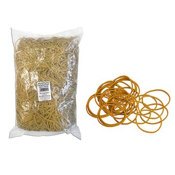 ELASTICO GOMMA GIALLO diam.20 SACCO DA 1KG Markin