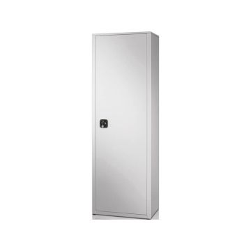 Armadio multiuso 1 porta Tecnical 2 BA-60-PIANI - 4 ripiani 60x41x181,5 cm grigio