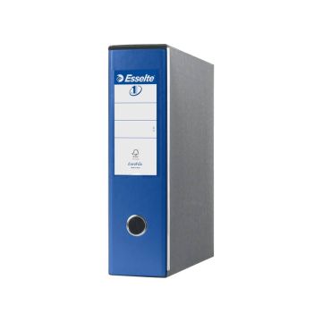 Registratori con custodia Esselte G53 Eurofile commerciale 29,5x32 cm - dorso 8 cm blu - 390753050