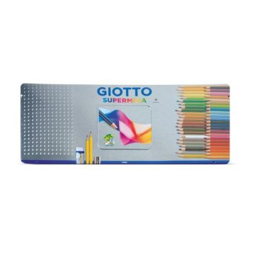 ASTUCCIO METALLO 50 PASTELLI SUPERMINA GIOTTO