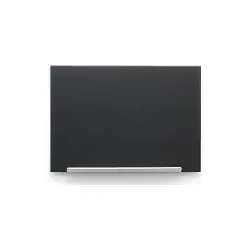 Lavagne magnetiche in vetro linea Diamond Nobo nero 105,3x188,3 cm 1905182