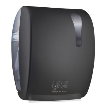 MAR PLAST DISPENSER ASCIUGAMANI ELETTRONICO 875 Kompatto Advan NERO SOFT TOUCH