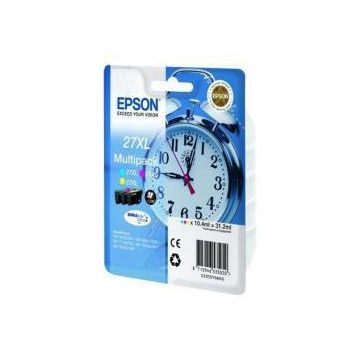 EPSON MULTIPACK SVEGLIA 27XL 3CART COLORI