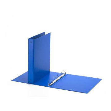 Raccoglitore FAVORIT Europa 22x30 cm 4 anelli tondi Ø 30 mm - dorso 4 cm azzurro 400051000