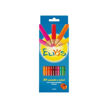 Matite colorate FILA Elios assortiti astuccio da 12 - 273200