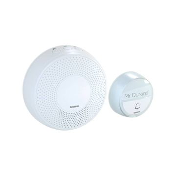 Kit campanello Comfort bticino con pulsante e suoneria (15 melodie) bianco 393016D
