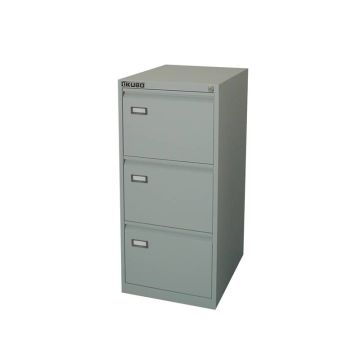 Classificatore per cartelle sospese KUBO 3 cassetti 46x62x101 cm grigio 4003