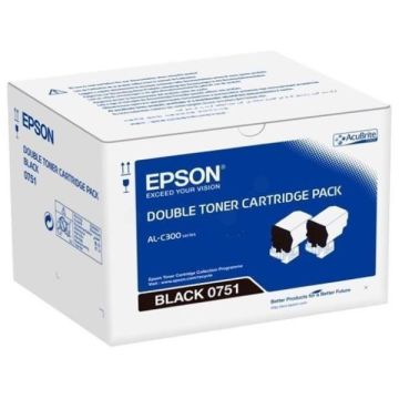 EPSON TONER NERO CONF.2PZ (S050750)