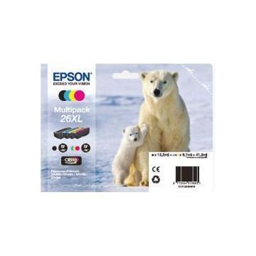 EPSON MULTIPACK 26XL 4PZ ORSO POLARE