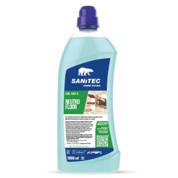 Detergente neutro per superfici dure delicate, specifico per il marmo Neutro Floor Sanitec 1000 ml - 1481-S