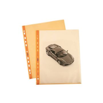 Buste a foratura universale lisce FAVORIT Art Superior 22x30 cm arancione conf. da 25 - 100206798