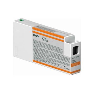 Cartuccia inkjet alta capacità ink pigmentato T636A Epson arancio C13T636A00