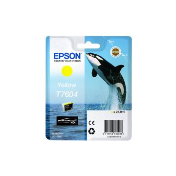 Cartuccia inkjet T7604 Epson giallo C13T76044010
