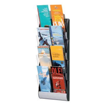 PAPERFLOW ESPOSITORE DA PARETE A 4 TASCHE A5 MAXI SYSTEM