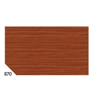 REX SADOCH 10RT CARTA CRESPA MARRONE 870 (50X250CM) GR.60 SADOCH