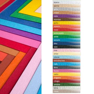 Cartoncino colorato Fabriano Elle Erre 50x70 cm 220 g conf. 20 fogli - brina - 42450729