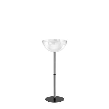 TECNOSTYL EXPO CONTENITORE con 1 SEMISFERA diam.  50cm - H96cm