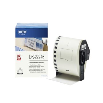 BROTHER Nastro ades in carta Nero/Bianco 103.6 mm-30.48 metri lunghezza per QL1100/1110N