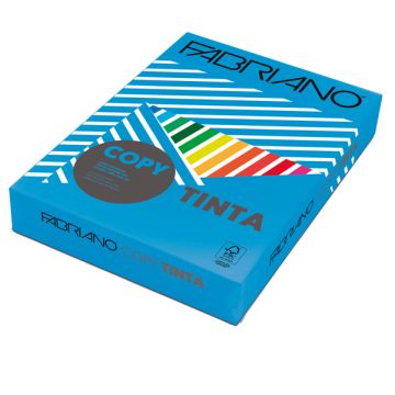 FABRIANO CARTA COPY TINTA A4 80GR 500FG COL.FORTI AZZURRO