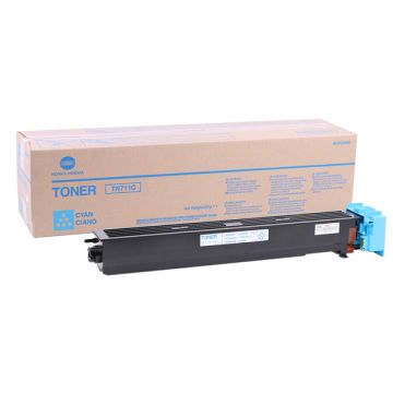 KONICA-MINOLTA TONER CIANO per BIZHUB C654E/C754E (35.100 pagine)- TN-711C