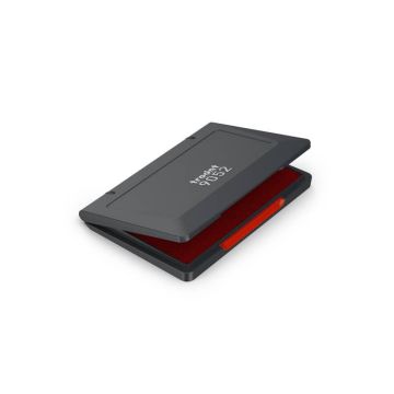 Cuscinetto in feltro per timbri Trodat 9052 11x7 cm rosso 56346