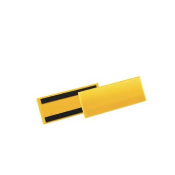 Tasche per identificazione a fissaggio magnetico DURABLE 223x163 mm giallo Conf. 50 pz - 1757-04