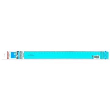Riga ARDA Tecnoschool polistirolo termoresistente azzurro trasparente 60cm 40060SS