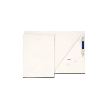 Cartelline a 2 lembi 4Mat A4 bindakote bindakote 250 g/m² c/alloggio biglietti visita e penna cf. 10 pz - 3745