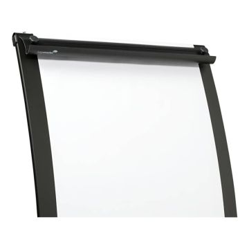 Lavagna portablocco magnetica mobile Legamaster BLACKTEC 70x103 cm in alluminio nero - 7-151001