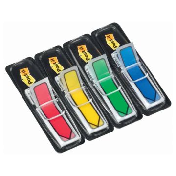 Segnapagina removibili Post-it Index Mini Freccia classici assortiti 4 confezioni da 24 - 684ARR3