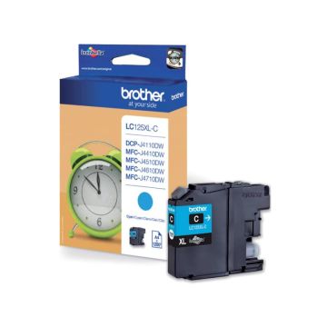 Cartuccia inkjet alta resa LC-125 Brother ciano LC-125XLC