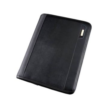 Cartella portadocumenti con custodia multiuso Alassio TRENTO in ecopelle 36x5x28,5 cm A4 nero - 30114