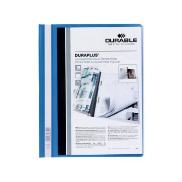 Cartellina ad aghi DURABLE DURAPLUS A4 azzurro 257906