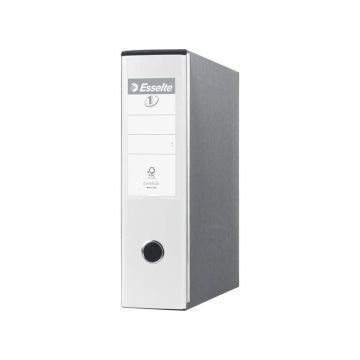 Registratore con custodia Esselte G53 Eurofile commerciale 29,5x32 cm - dorso 8 cm bianco vivida - 390753040