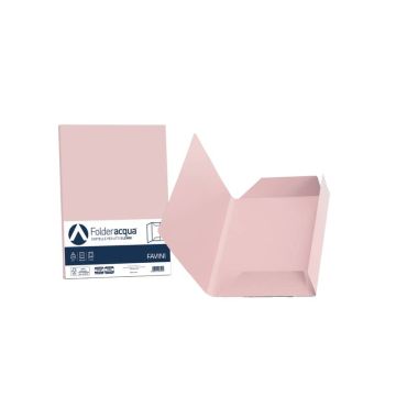 Cartellina 3 lembi Favini FOLDER 3L Luce&Acqua 200 g/m² 24,5x34,5 cm rosa 10 conf.25 - A50S434