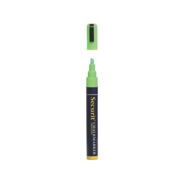 Pennarello a gesso liquido Securit a punta media 2-6 mm verde SMA510-GR