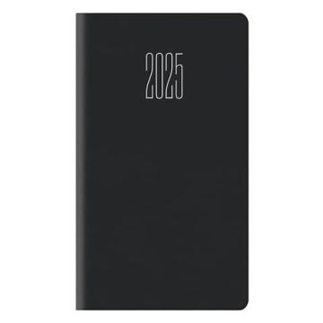 Agenda 2025 Castelli settimanale gommato 8x14 cm nero 25-055200406C