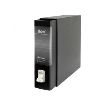 Registratore a leva DOX1 Commerciale 28,5x31,5 cm - dorso 8 cm nero D26110 (PROMOZIONE AD ESAURIMENTO SCORTE)