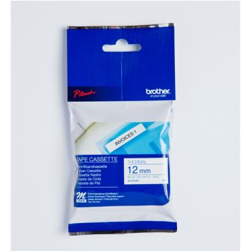 BROTHER NASTRO MK233 12MMX8MT BLU/BIANCO