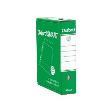 Buste a perforazione universale goffrate Esselte OXFORD SMART PP antiriflesso 22x30 cm conf.400 - 391098300
