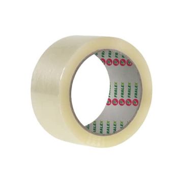 Nastro da imballo Fralex silenzioso 50 mm x 66 m 25µ - conf. 6 pz - trasparente 4025080066TP1590