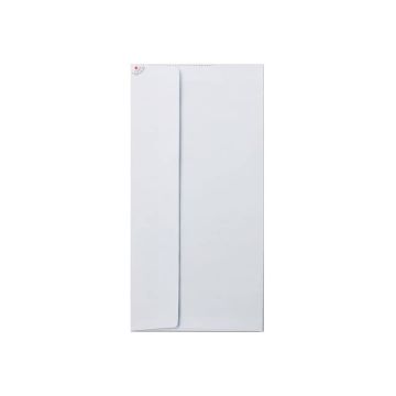 Busta bianca Blasetti Strip Zip 90 g/m2 in conf. 25 buste 110x230 mm 548