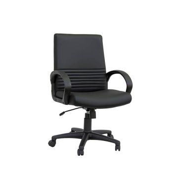 Poltrona Direzionale Unisit Chorus CHD Eco Smart similpelle nero CHD/KN