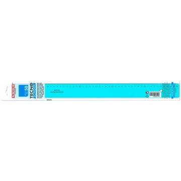 Riga ARDA Tecnoschool polistirolo termoresistente azzurro trasparente 50cm 40050SS