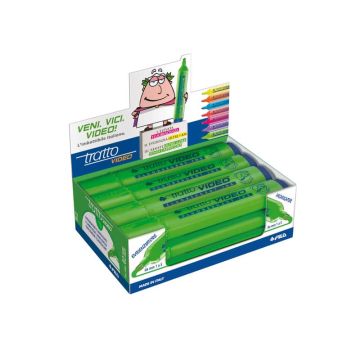 Evidenziatore TRATTO Video 1-5 mm verde 830202