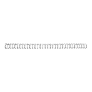 Gbc Cf200Dorsi Plast. 12Mm 2:1 Argento