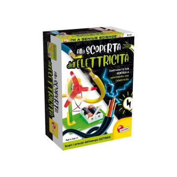 Gioco in scatola Lisciani I'm a Genius Alla Scoperta dell'Elettricità - 100163