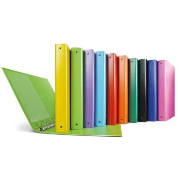 Raccoglitore 4 anelli NETTUNO Sei Rota diametro 30 mm - 10 colori assortiti 36803199