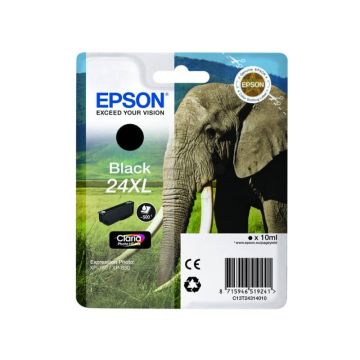 Cartuccia inkjet alta capacità Elefante 24XL Epson nero C13T24314012